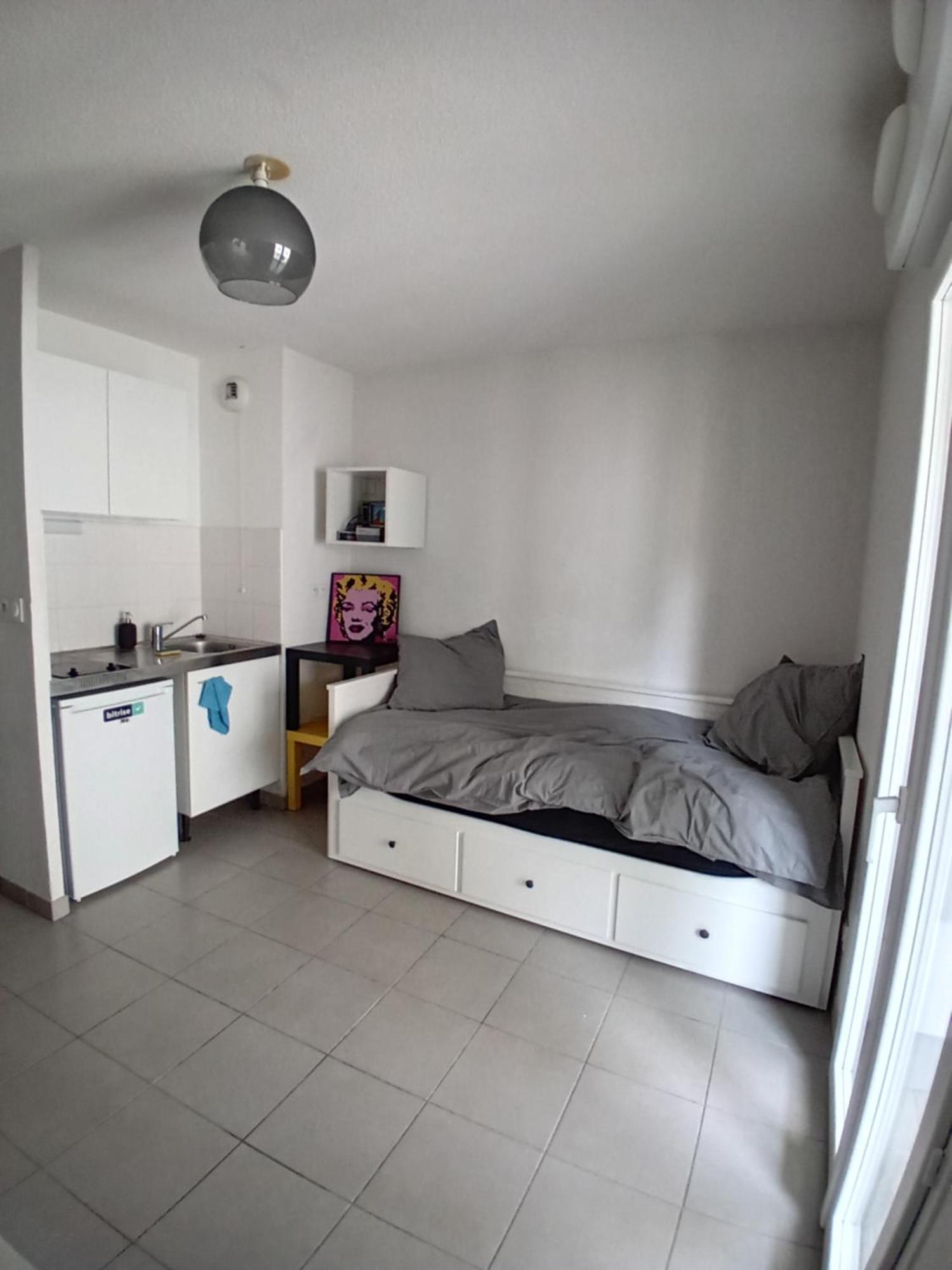 Studio Cosy Avec Terrasse Montpellier Bagian luar foto